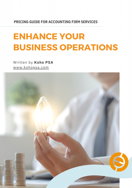 Pricing guide for accounting services
